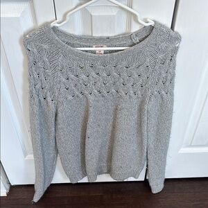 Gray Knit Sweater